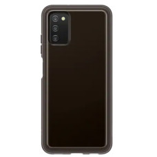 Чехол-накладка Samsung Soft Clear Cover для Samsung Galaxy A03s SM-A037 Black (EF-QA037TBEGRU)