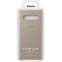Чохол-накладка Samsung Leather Cover для Samsung Galaxy S10 SM-G973 Gray (EF-VG973LJEGRU)