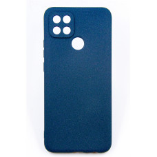 Чeхол-накладка Dengos Carbon для Oppo A15/A15s Blue (DG-TPU-CRBN-116)