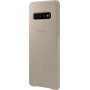 Чохол-накладка Samsung Leather Cover для Samsung Galaxy S10 SM-G973 Gray (EF-VG973LJEGRU)