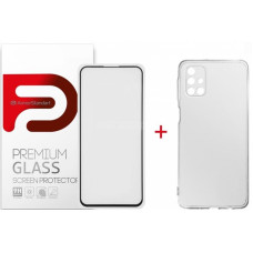 Чехол-накладка Armorstandart Air для Samsung Galaxy M31s SM-M317 Transparent (ARM58045) + защитное стекло