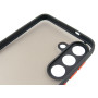 Чохол-накладка Dengos Matt для Samsung Galaxy S25 FE Black (DG-TPU-MATT-169)