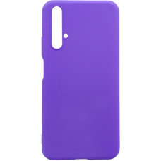 Чeхол-накладка Dengos Carbon для Huawei Nova 5T Purple (DG-TPU-CRBN-30)
