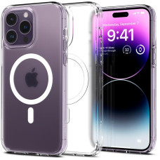 Чохол-накладка Spigen Ultra Hybrid MagFit для Apple iPhone 14 Pro Frost Clear (ACS05587)