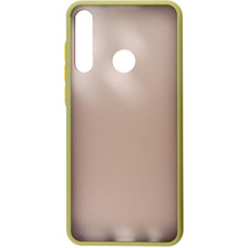 Чeхол-накладка Dengos Matt для Huawei Y6p Green (DG-TPU-MATT-55)