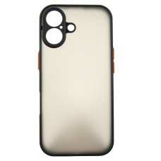 Чохол-накладка Dengos Matt для iPhone 17 Black (DG-TPU-MATT-170)