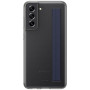Чохол-накладка Samsung Clear Strap Cover для Samsung Galaxy S21 FE SM-G990 Dark Gray (EF-XG990CBEGRU)
