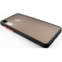 Чeхол-накладка Dengos Matt для Huawei Y6p Black (DG-TPU-MATT-54)