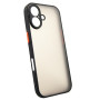 Чохол-накладка Dengos Matt для iPhone 17 Black (DG-TPU-MATT-170)