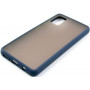 Чeхол-накладка Dengos Matt для Samsung Galaxy A41 SM-A415 Blue (DG-TPU-MATT-43)