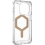 Чохол-накладка Urban Armor Gear Plyo Magsafe для Apple iPhone 15 Pro Ice/Gold (114286114381)