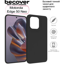Чохол-накладка BeCover для Motorola Edge 50 Neo Black (712744)