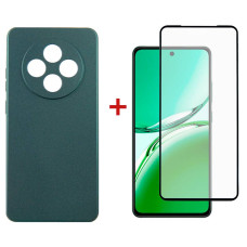 Чохол-накладка Dengos Soft для Oppo Reno 12F 4G Green (DG-KM-156) + захисне скло