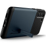 Чохол-накладка Spigen Slim Armor для Samsung Galaxy S21 SM-G991 Metal Slate (ACS02444)