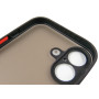 Чохол-накладка Dengos Matt для iPhone 17 Black (DG-TPU-MATT-170)