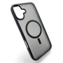 Чохол-накладка BeCover Metal Buttons Case MagSafe для Apple iPhone 16 Black (712090)