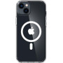 Чохол-накладка Spigen Ultra Hybrid MagFit для Apple iPhone 14 White (ACS05048)