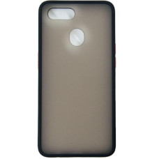 Чeхол-накладка Dengos Matt для Oppo A12 Black (DG-TPU-MATT-60)