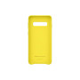 Чохол-накладка Samsung Leather Cover для Samsung Galaxy S10 SM-G973 Yellow (EF-VG973LYEGRU)