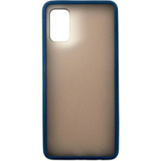 Чeхол-накладка Dengos Matt для Samsung Galaxy A41 SM-A415 Blue (DG-TPU-MATT-43)