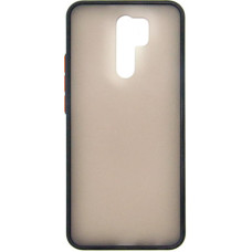 Чeхол-накладка Dengos Matt для Xiaomi Redmi 9 Black (DG-TPU-MATT-57)