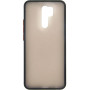 Чeхол-накладка Dengos Matt для Xiaomi Redmi 9 Black (DG-TPU-MATT-57)