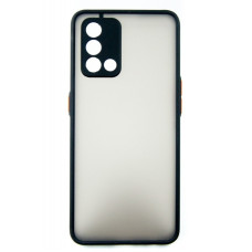 Чeхол-накладка Dengos Matt для Oppo A74 Black (DG-TPU-MATT-80)