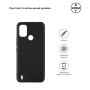 Чохол-накладка Armorstandart Matte Slim Fit для Nokia С21 Plus Black (ARM62194)