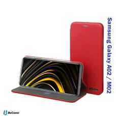 Чeхол-книжка BeCover Exclusive для Samsung Galaxy A02 SM-A022/M02 SM-M022 Burgundy Red (707006)
