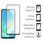 Чохол-накладка Dengos Carbon для Samsung Galaxy A16 5G SM-A166 Blue (DG-KM-122) + захисне скло