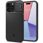 Чохол-накладка Spigen Optik Armor MagFit для Apple iPhone 15 Pro Max Black (ACS06599)