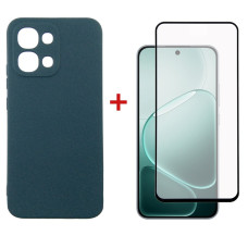 Чохол-накладка Dengos Soft для Oppo A6 Pro Blue (DG-KM-187) + захисне скло