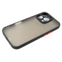 Чохол-накладка Dengos Matt для Apple iPhone 16 Pro Black (DG-TPU-MATT-150)