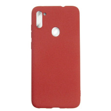 Чeхол-накладка Dengos Carbon для Samsung Galaxy M11 SM-M115 Red (DG-TPU-CRBN-69)
