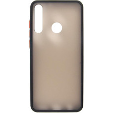 Чeхол-накладка Dengos Matt для Huawei Y6p Black (DG-TPU-MATT-54)