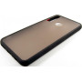 Чeхол-накладка Dengos Matt для Huawei Y6p Black (DG-TPU-MATT-54)