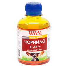 Чернила WWM CANON CL41/51/CLI8/BCI-16, yellow (C41/y)