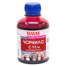 Чернила WWM CANON CL-511C/CL-513С/CLI-521М (Magenta) (C11/M) 200г
