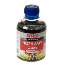 Чернила WWM CANON PG-40/50/PGI-5Bk/BCI-15 (Black) (C40/B) 200г