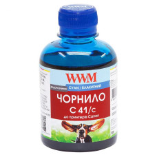 Чернила WWM CANON CL41/51/CLI8/BCI-16, cyan (C41/C)