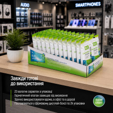 Серветки ColorWay для очищення OLED, LED, LCD, TFT 20 шт (CW-1070)
