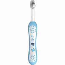 Дитяча зубна щітка Chicco голубая (06958.20)