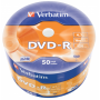 Носії інформації VERBATIM DVD-R 4,7Gb 16x Wrap 50 pcs 43788