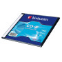 Диск CD Verbatim CD-R 700Mb 52x 1шт Slim Case (43347-1disk)