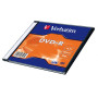 Диск DVD Verbatim 4.7Gb 16X SlimBox 1шт MatteSilv AZO (43547-1disk)