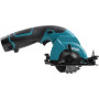 Дискова пила Makita 10,8В, 80мм (без АКБ и БП) (HS300DZ)