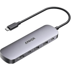Концентратор Anker USB-C Hub 7-in-1 Black (A83D2HA1)