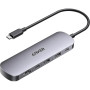 Концентратор Anker USB-C Hub 7-in-1 Black (A83D2HA1)