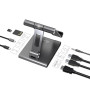 Док-станція J5create USB-C 8-в-1 (JTS224-N)