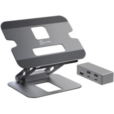 Док-станція J5create USB-C 6-в-1 (JTS327-N)